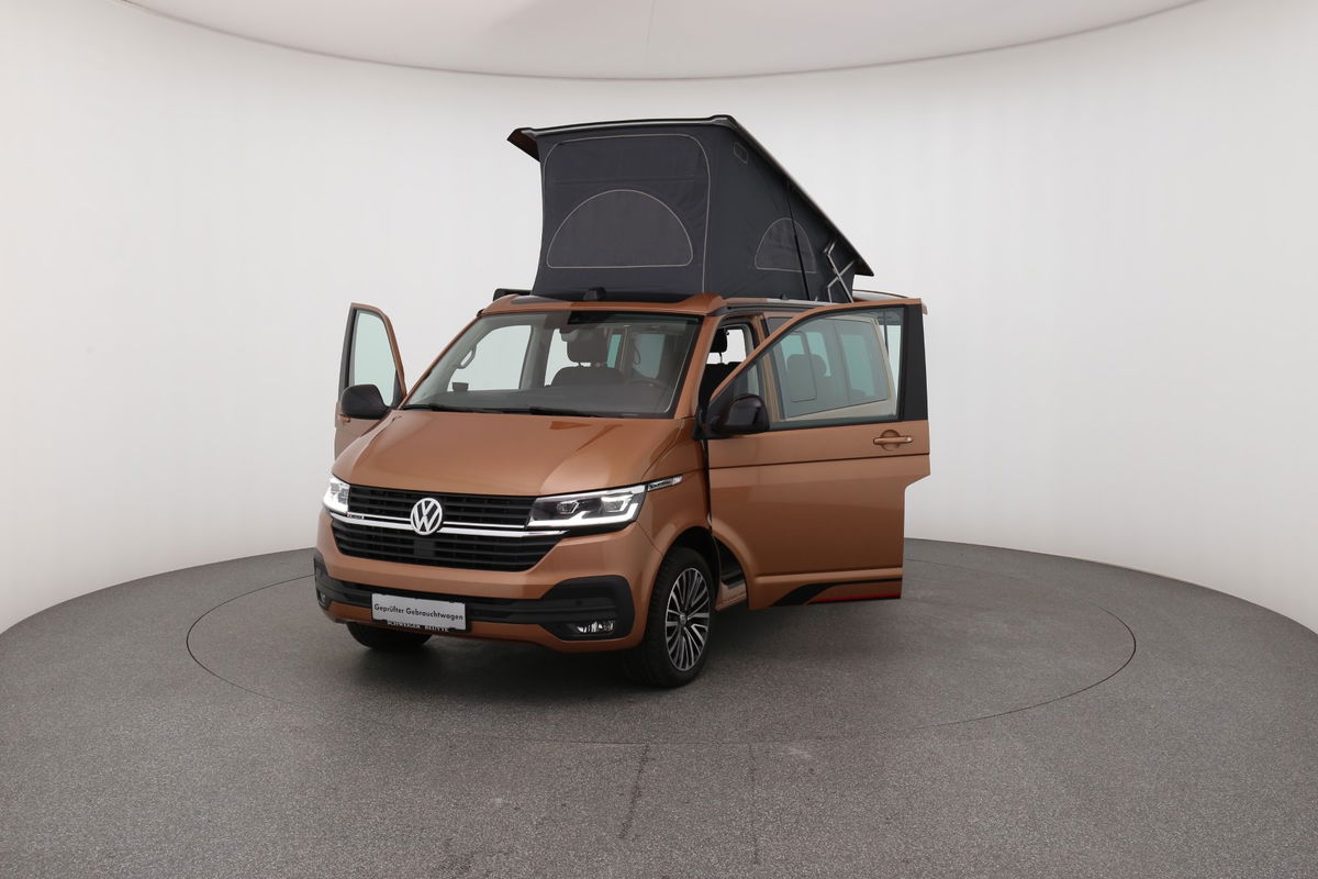 California Beach Edition Camper TDI 4M Frontansicht seitlich (Fahrer)