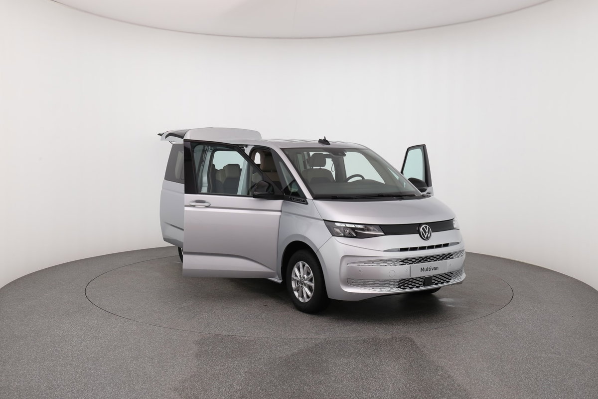 Multivan Seitlich Volkswagen Multivan TDI, DSG | Frontantrieb, reflexsilber met. - The ...